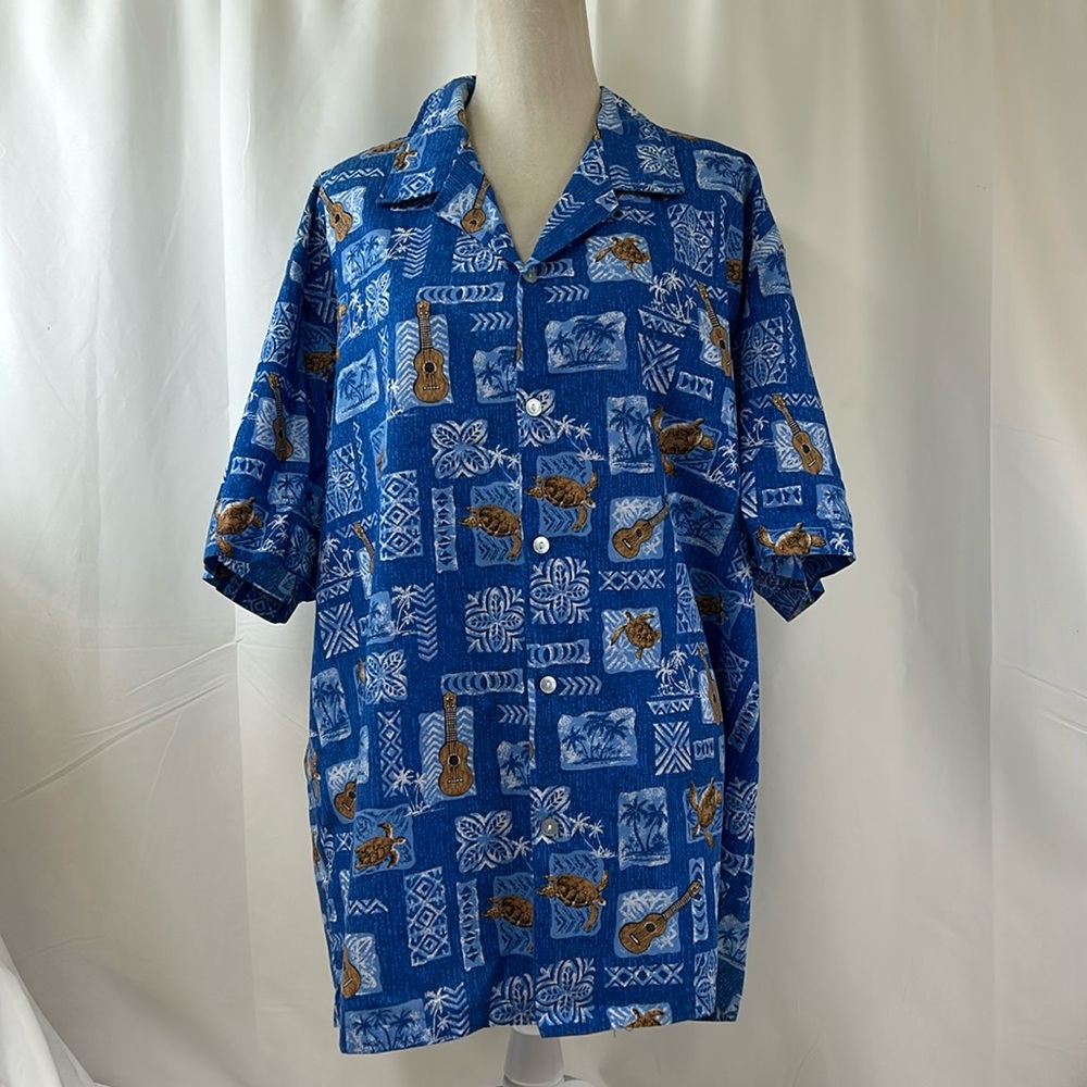Made in Hawaii Button Down Hawaiian Shirt Size 2XL